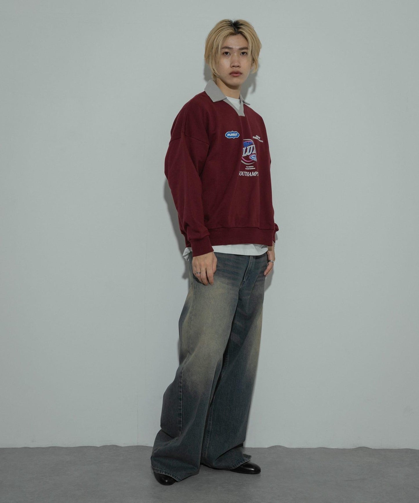 遊戲圖案長袖衛衣