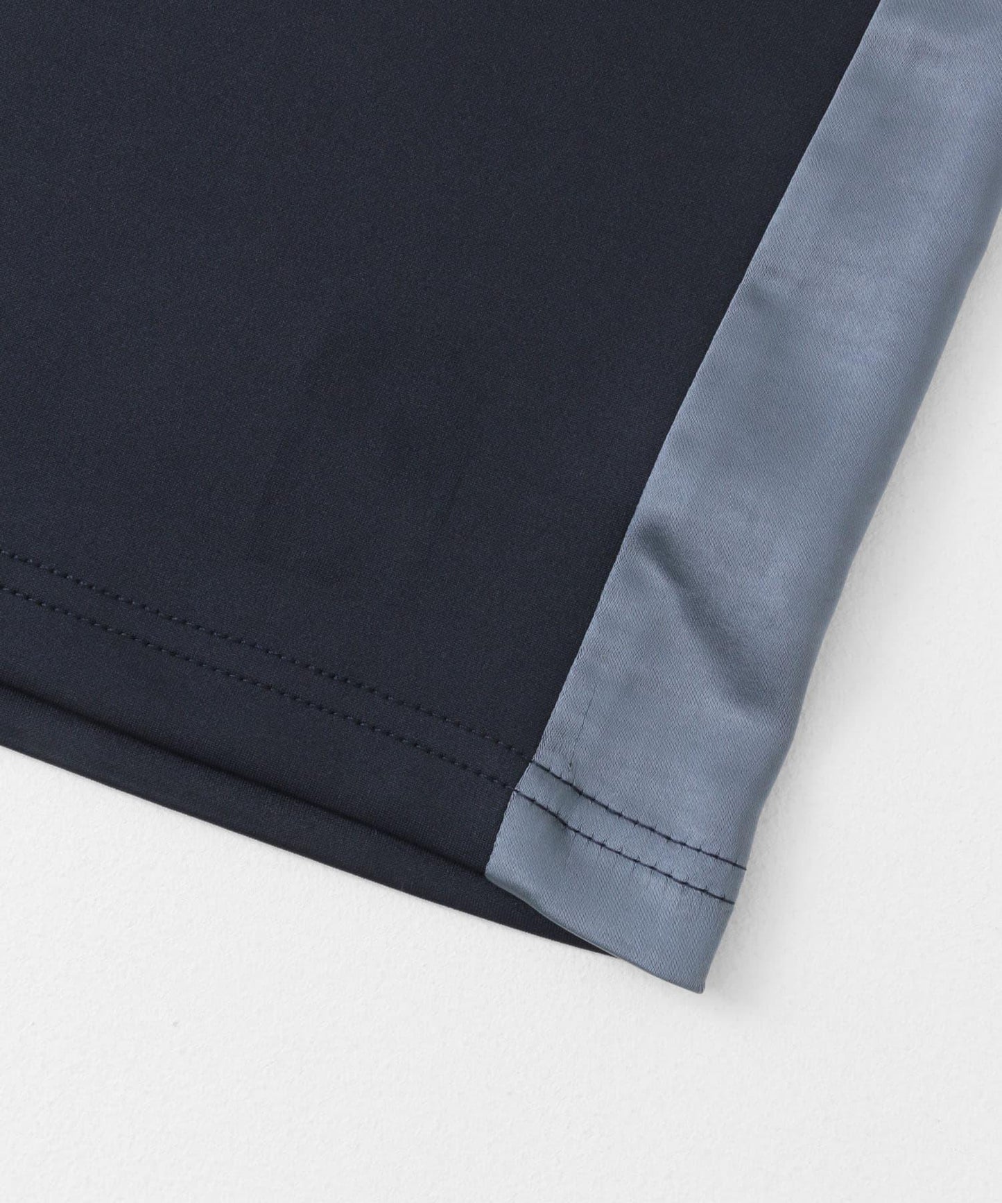 緞面拼接線條半身裙