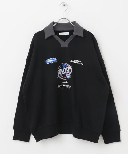 遊戲圖案長袖衛衣