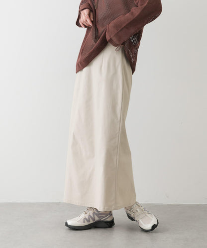 「/部分門店限定尺碼」彈力吊帶高腰裙