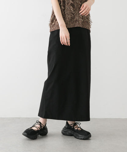 「/部分門店限定尺碼」彈力吊帶高腰裙