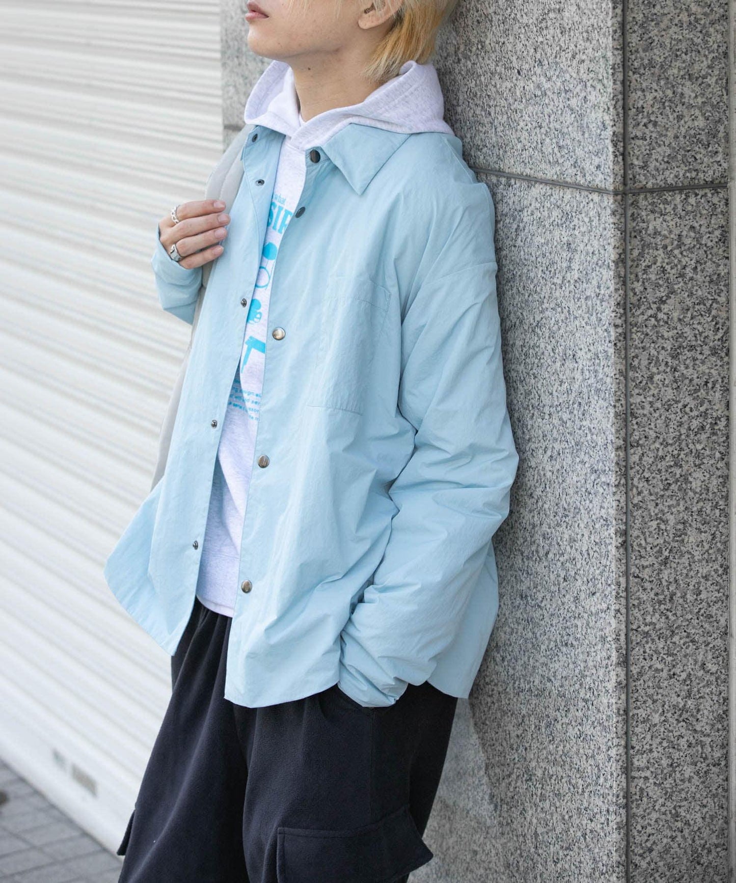 加墊寬鬆襯衫