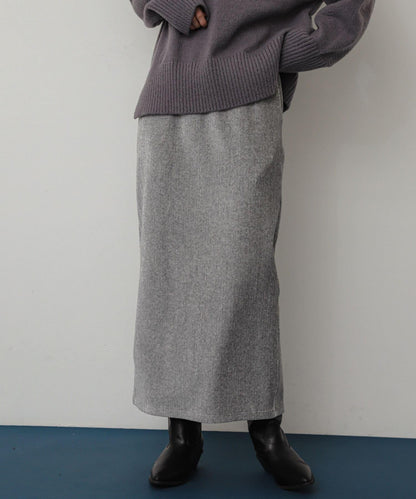 亮片燈芯絨修身半身裙