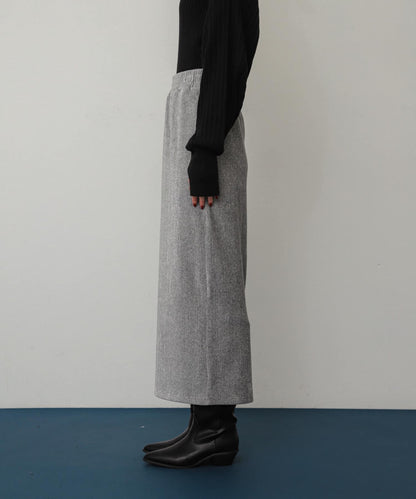 亮片燈芯絨修身半身裙