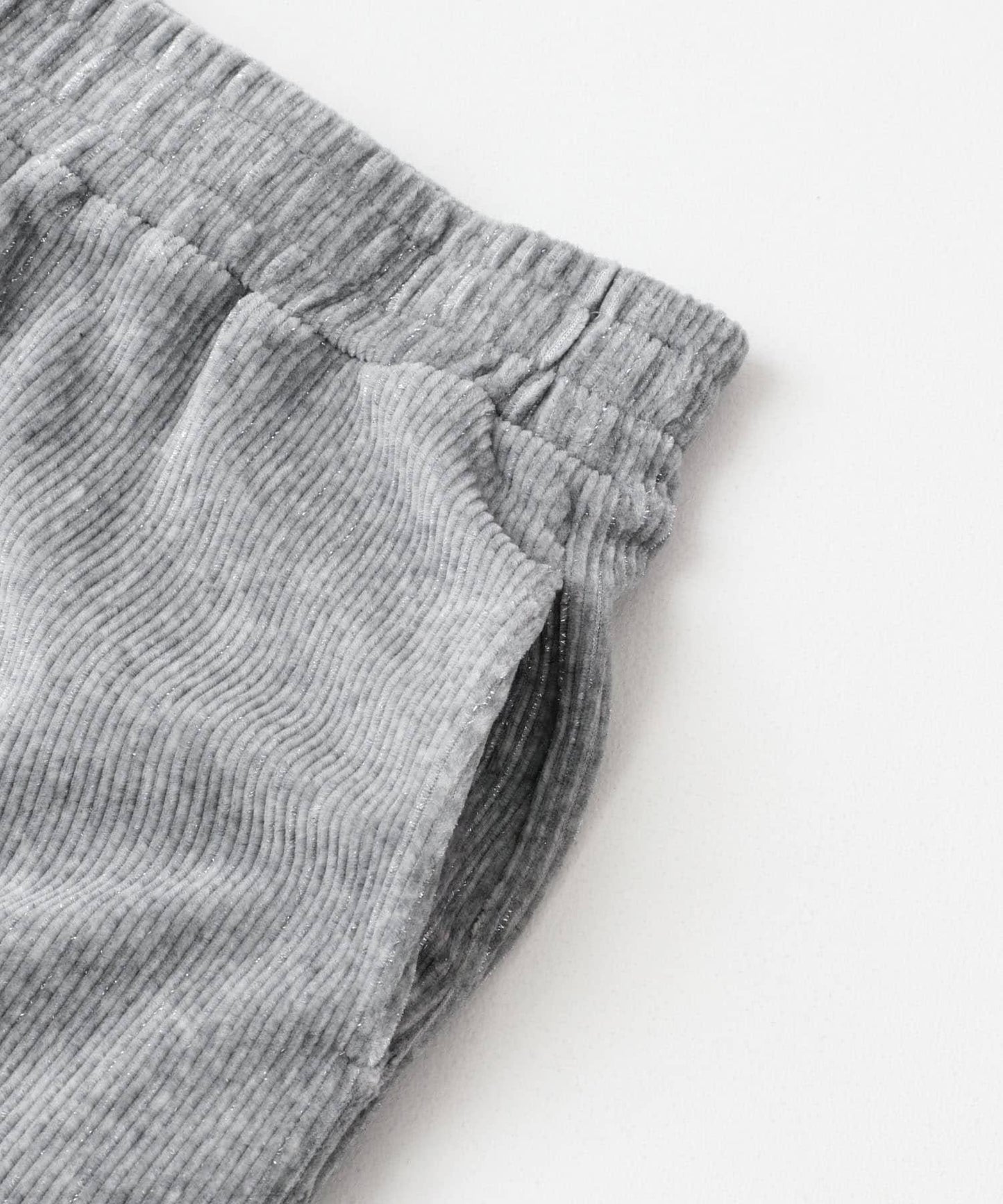 亮片燈芯絨修身半身裙