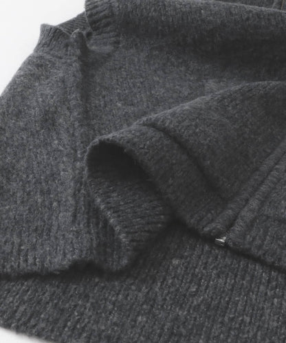 可水洗毛絨連帽背心