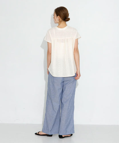 UR TECH高機能亞麻混工裝休閒褲