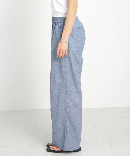 UR TECH高機能亞麻混工裝休閒褲