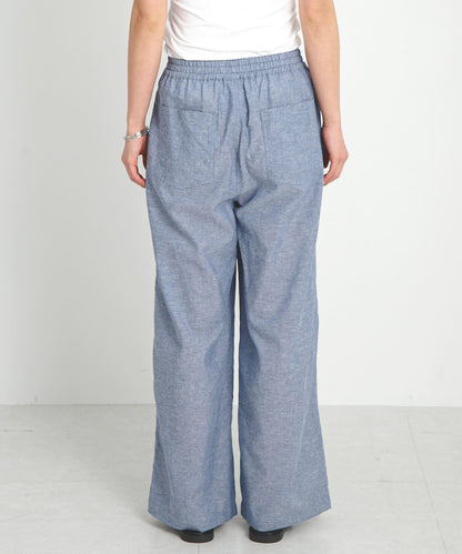 UR TECH高機能亞麻混工裝休閒褲