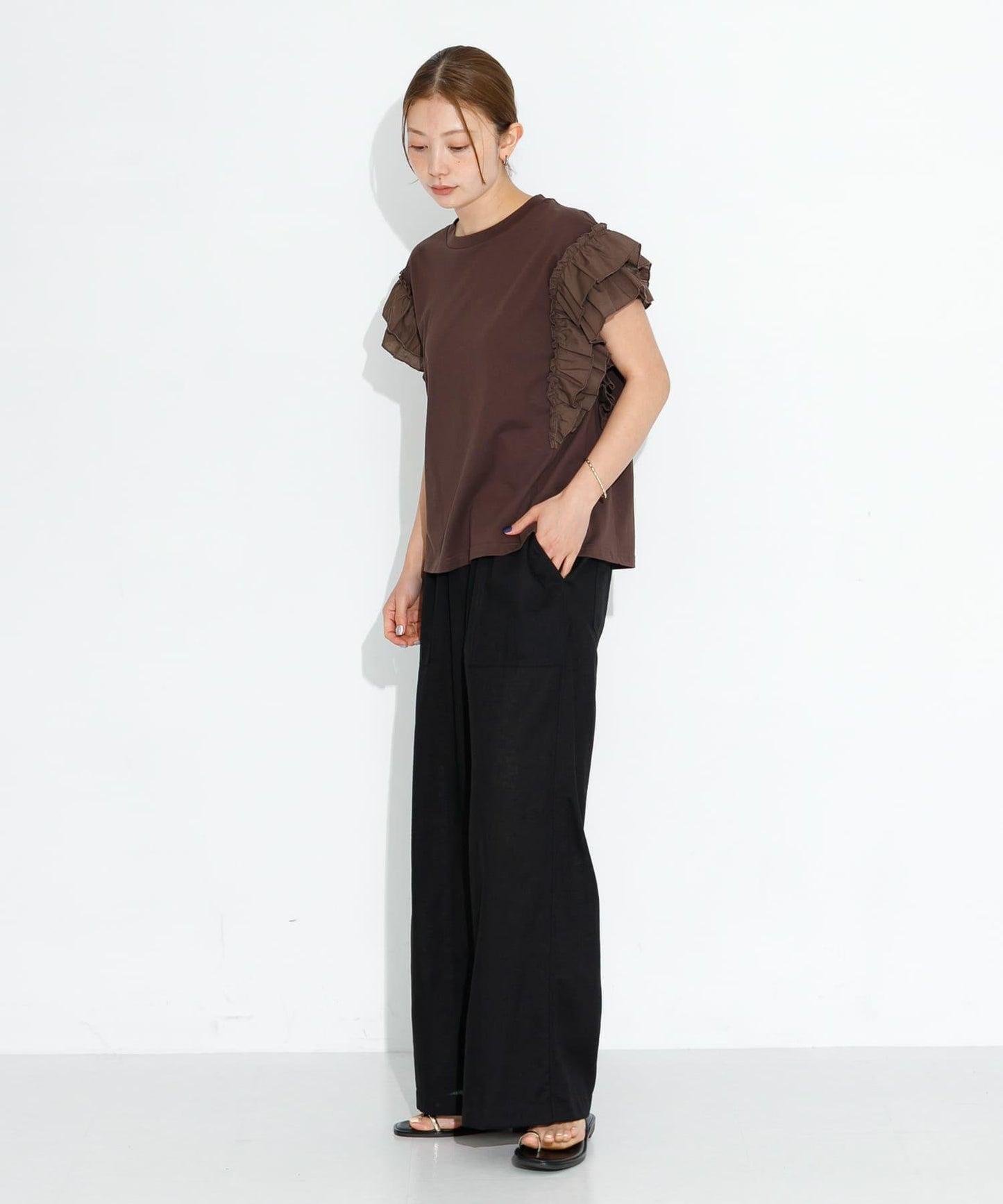 UR TECH高機能亞麻混工裝休閒褲