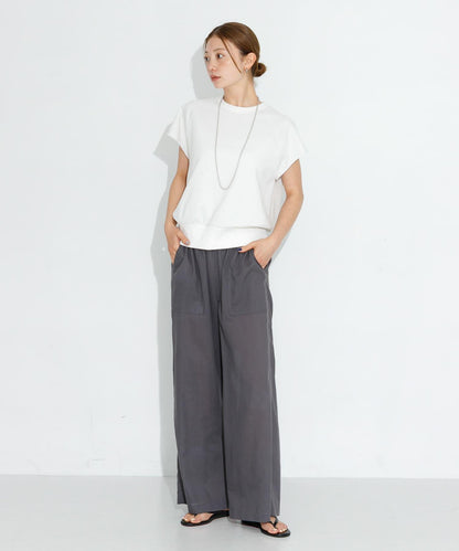 UR TECH高機能亞麻混工裝休閒褲