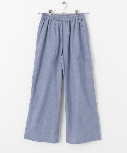 UR TECH高機能亞麻混工裝休閒褲