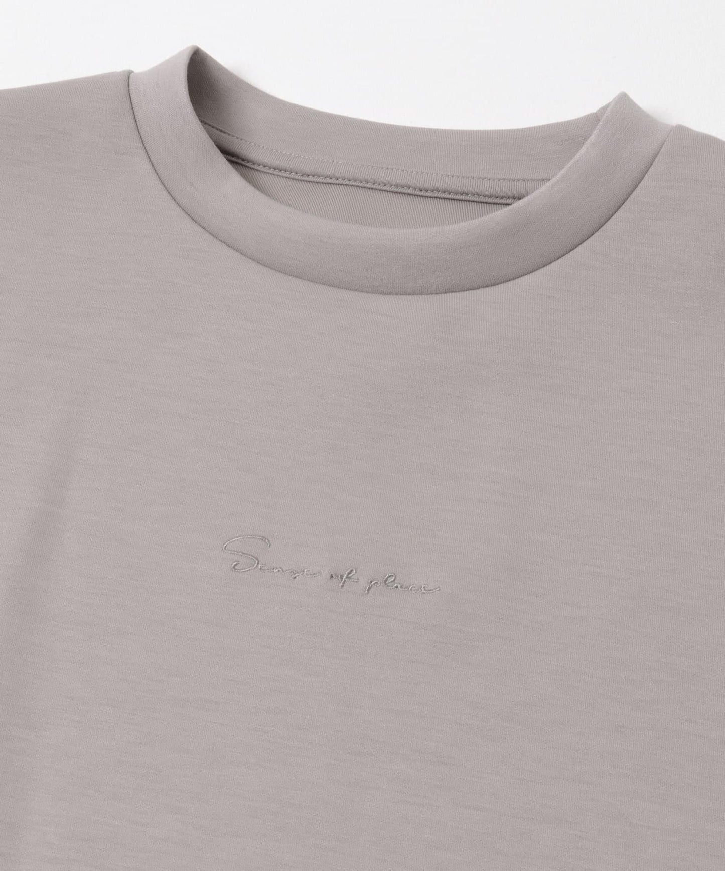 箱型針織圓領衛衣