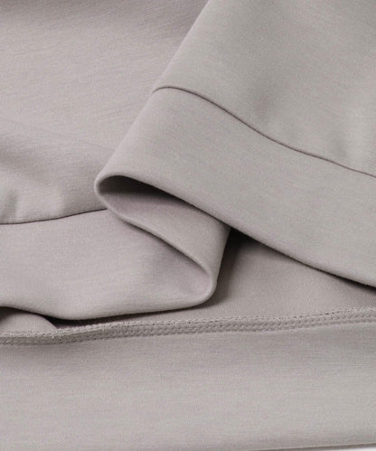 箱型針織圓領衛衣