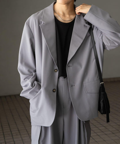 可搭配套裝單品 單排扣寬鬆西裝外套