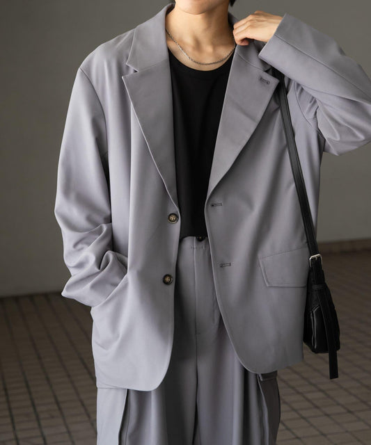 可搭配套裝單品 單排扣寬鬆西裝外套