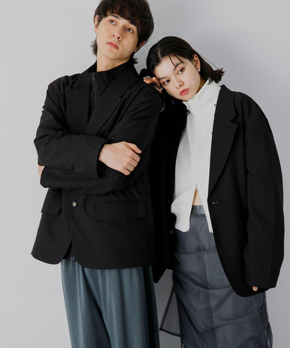 可搭配套裝單品 單排扣寬鬆西裝外套