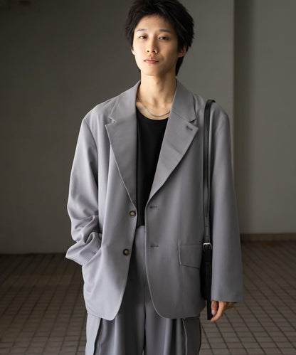 可搭配套裝單品 單排扣寬鬆西裝外套