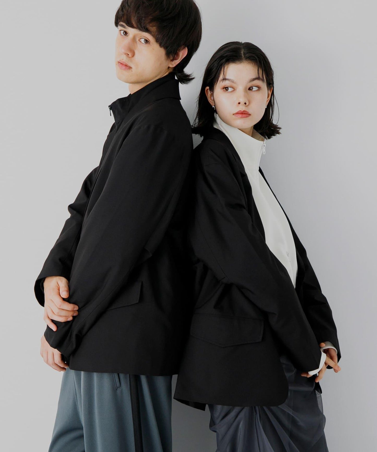可搭配套裝單品 單排扣寬鬆西裝外套