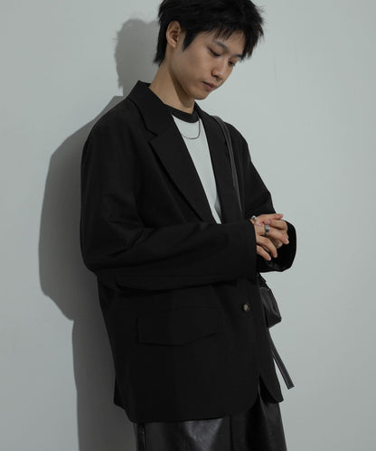 可搭配套裝單品 單排扣寬鬆西裝外套