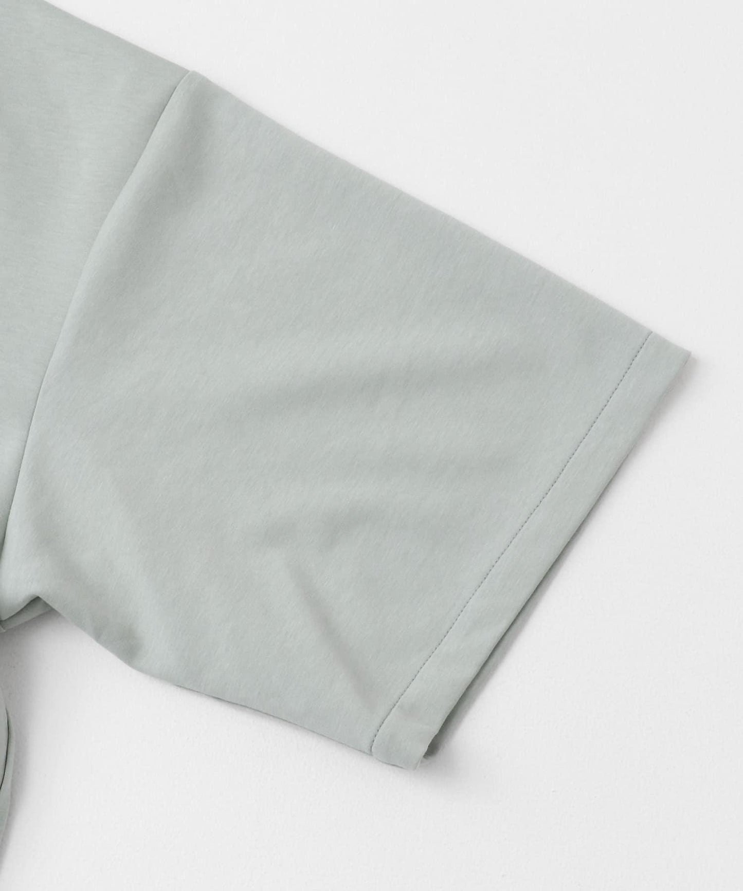 中性款高彈力半拉鍊短袖T恤