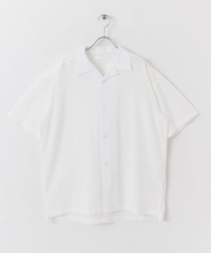 透視香檳色開領襯衫