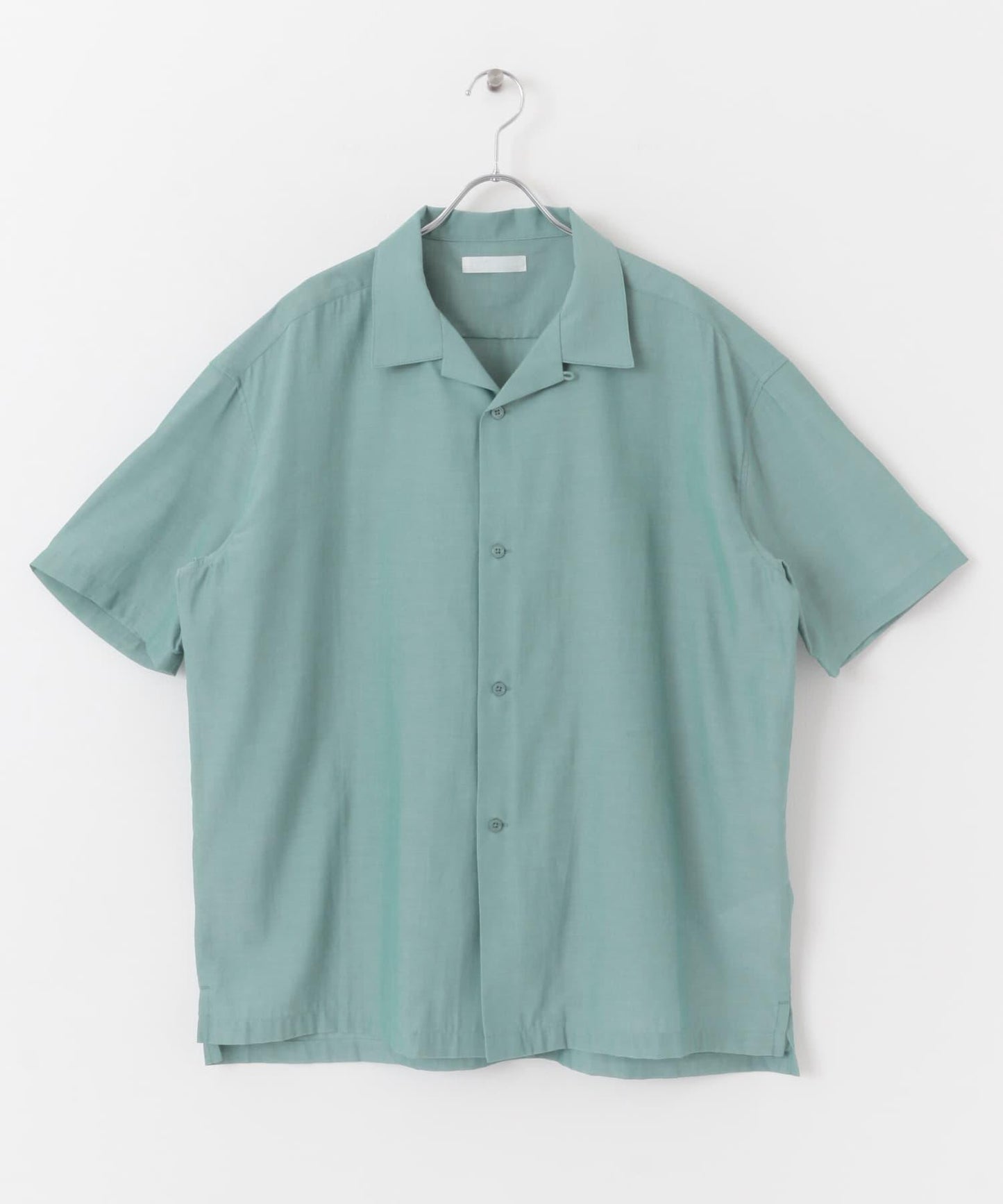 透視香檳色開領襯衫