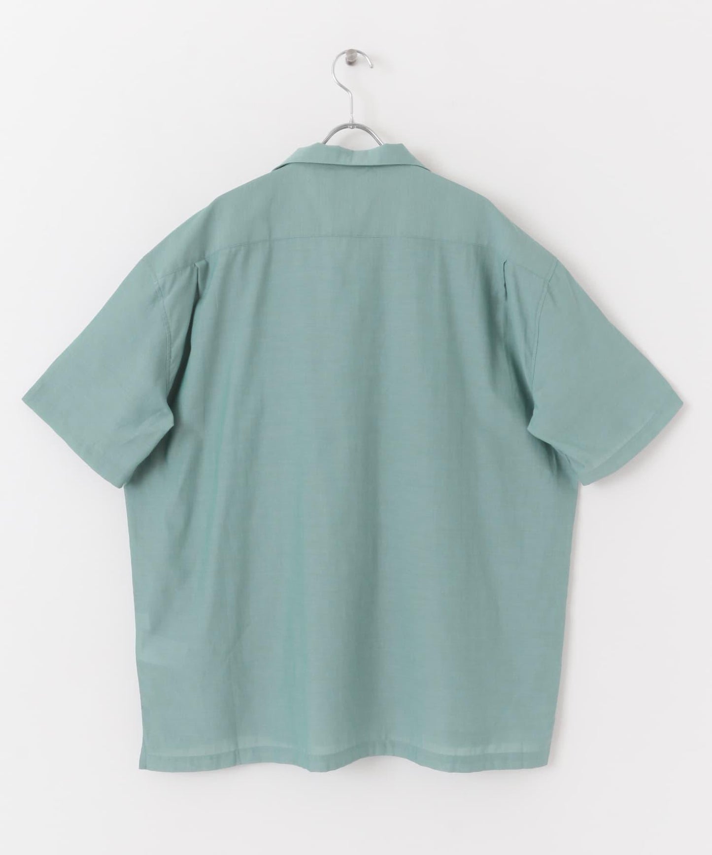 透視香檳色開領襯衫