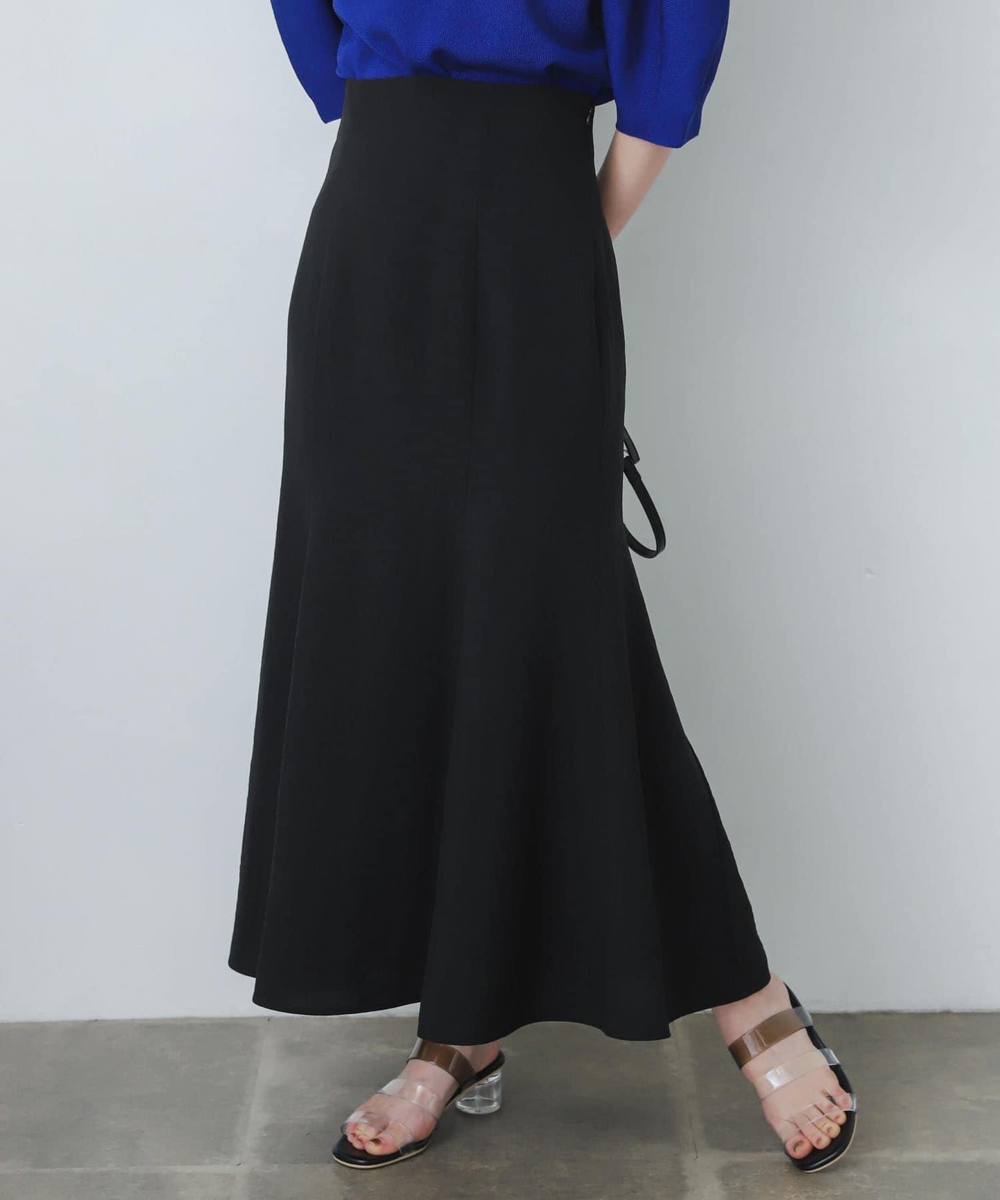 亞麻風美人魚裙