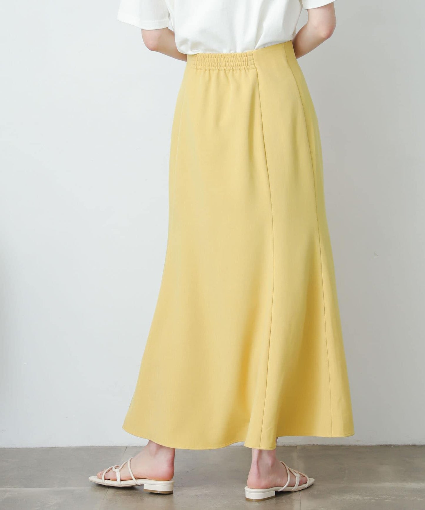 亞麻風美人魚裙