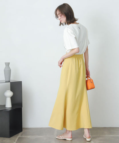 亞麻風美人魚裙