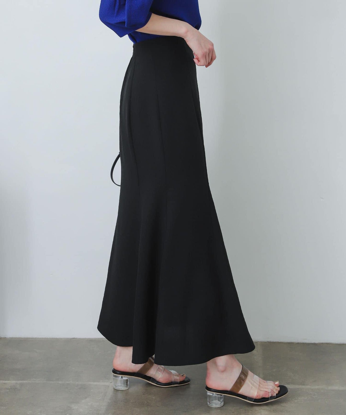 亞麻風美人魚裙