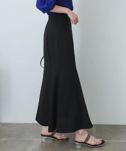 亞麻風美人魚裙