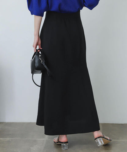 亞麻風美人魚裙