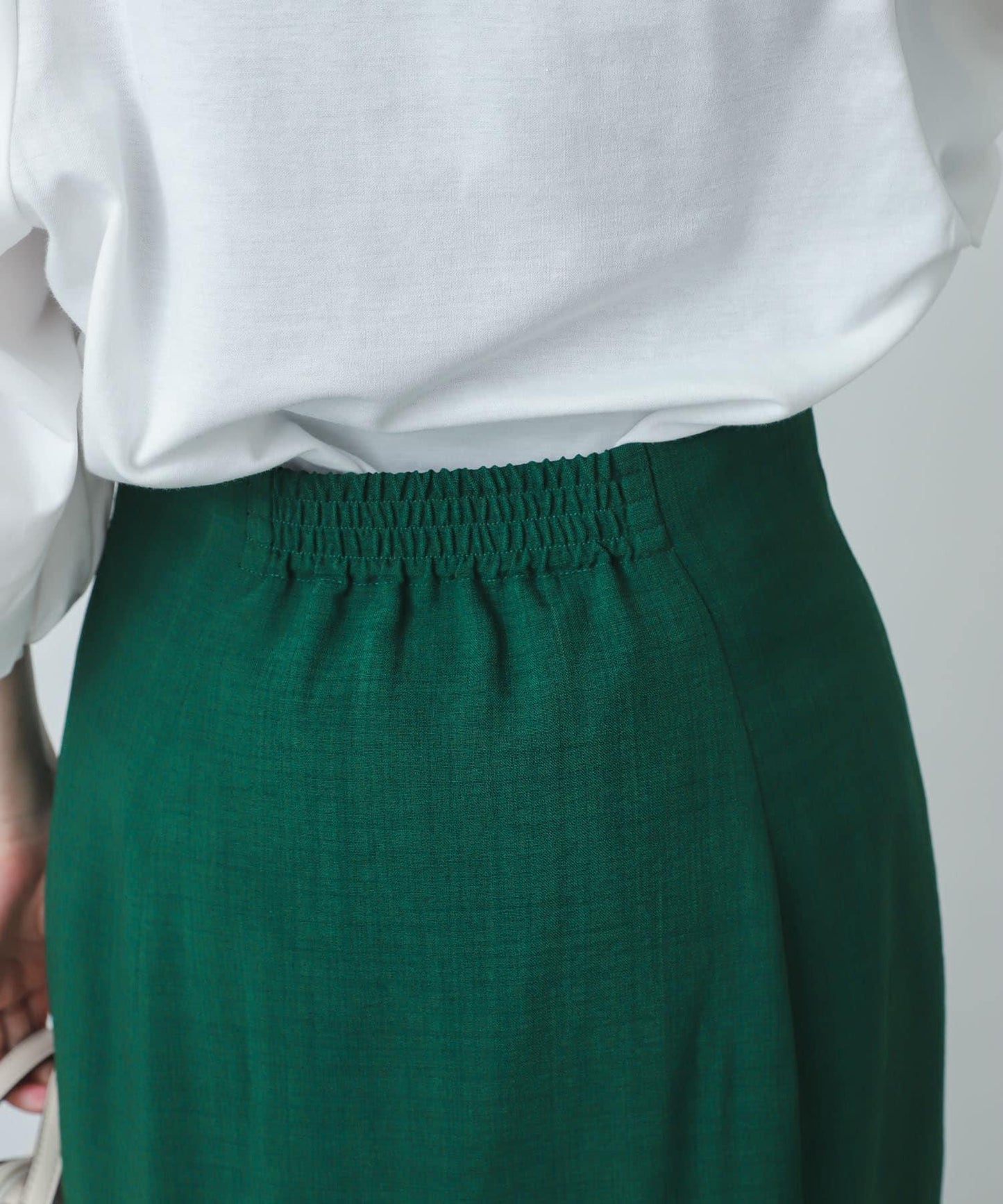 亞麻風美人魚裙