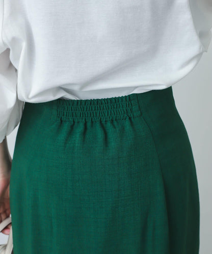 亞麻風美人魚裙