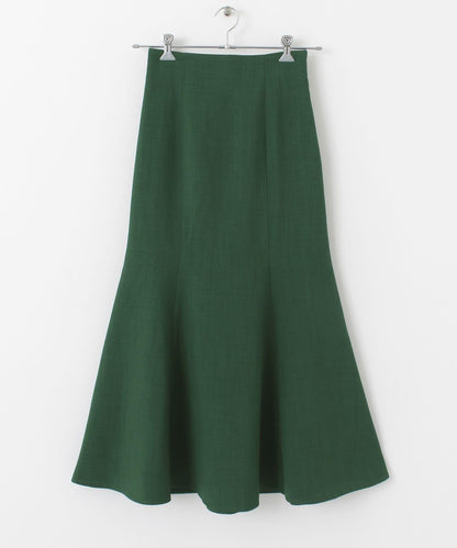 亞麻風美人魚裙