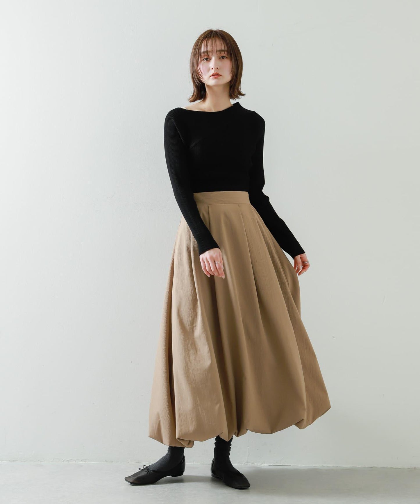 愛心網紗平底鞋