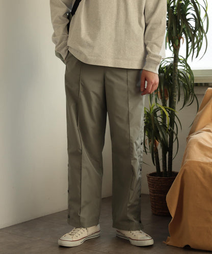 「套裝可搭配」側邊條紋運動褲