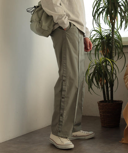 「套裝可搭配」側邊條紋運動褲