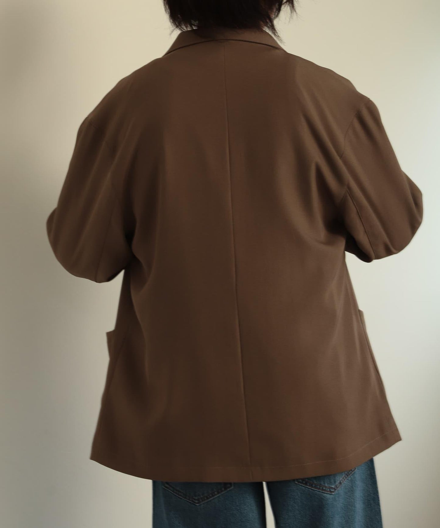 雙排扣寬鬆西裝夾克