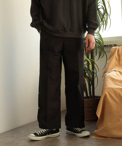 「套裝可搭配」側邊條紋運動褲