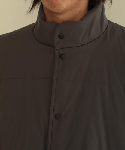 帶抽繩墊肩馬甲