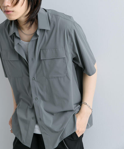 『UR TECH MoLight』雙口袋襯衫（五分袖）