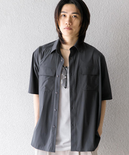『UR TECH MoLight』雙口袋襯衫（五分袖）