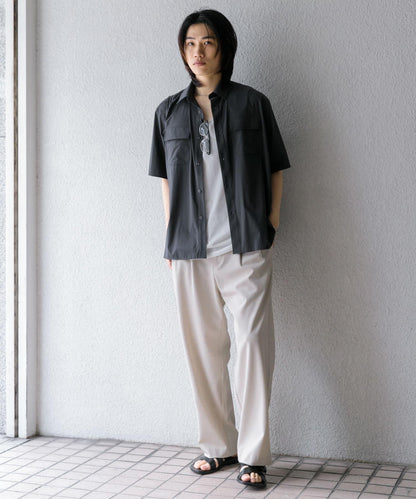 『UR TECH MoLight』雙口袋襯衫（五分袖）