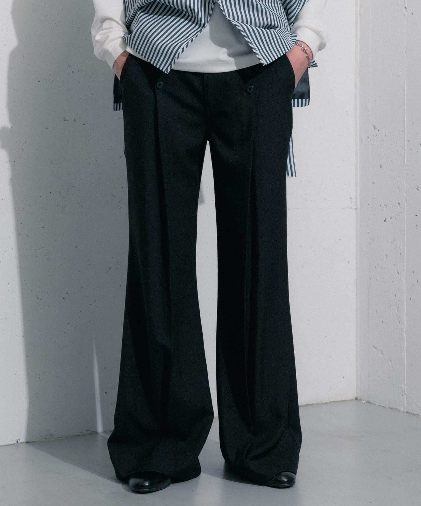 hxcyyd × SOP 水手風喇叭褲（男女同款）