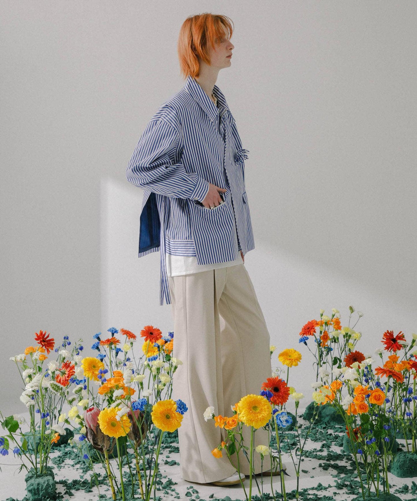 hxcyyd × SOP 水手風喇叭褲（男女同款）