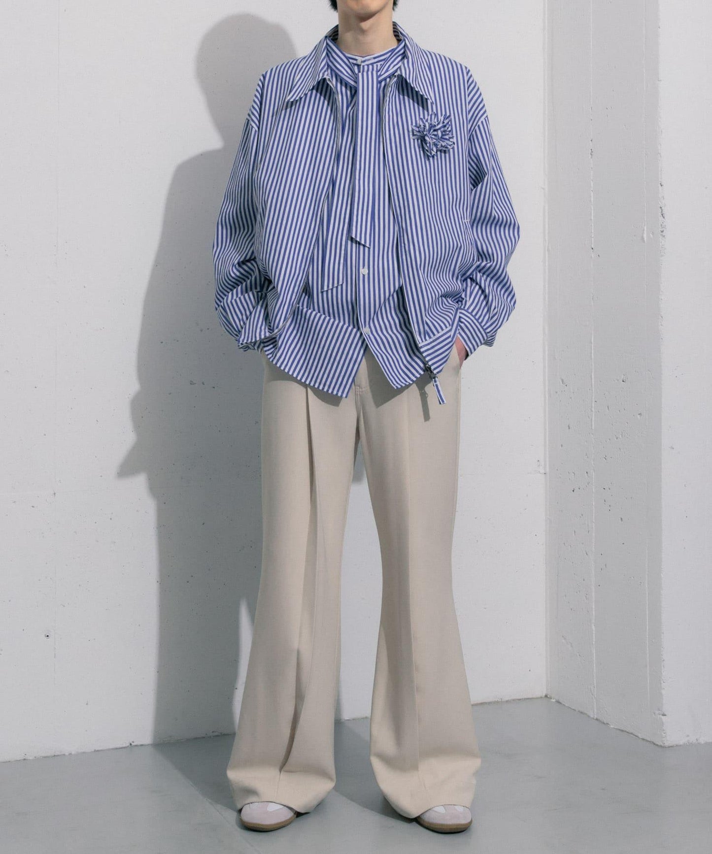 hxcyyd × SOP 水手風喇叭褲（男女同款）