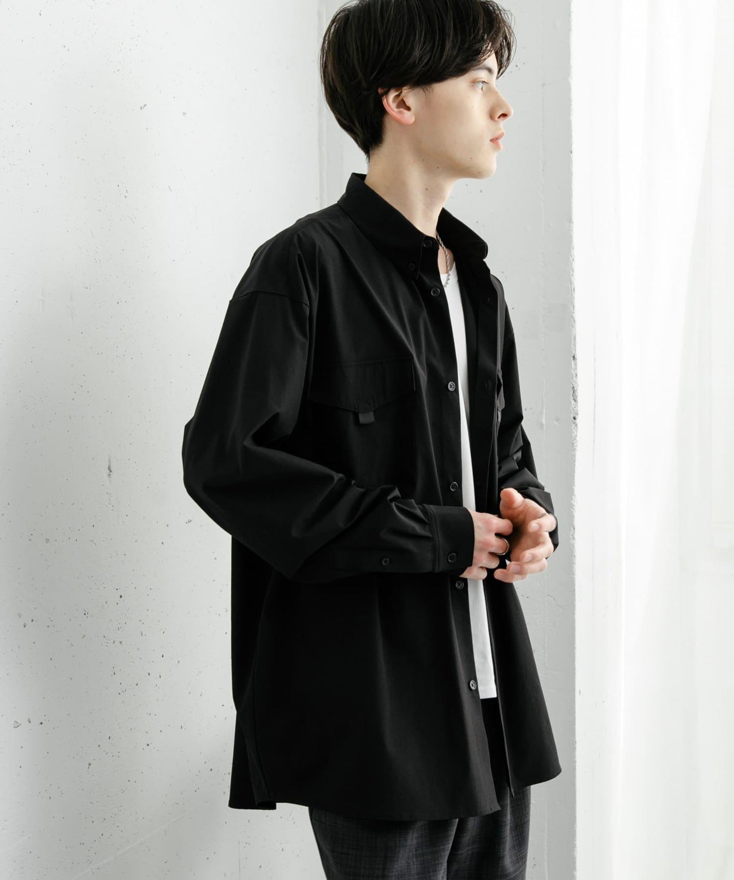 防撕裂釣魚襯衫